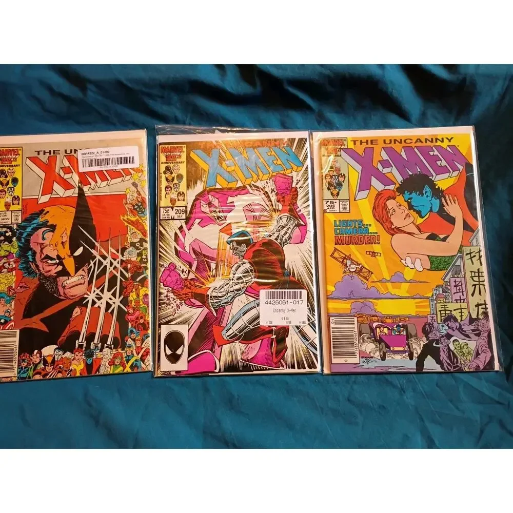The Uncanny X-Men Lot Of 16 Comics #165-339 Marvel #211! Storm Wolverine VF/NM